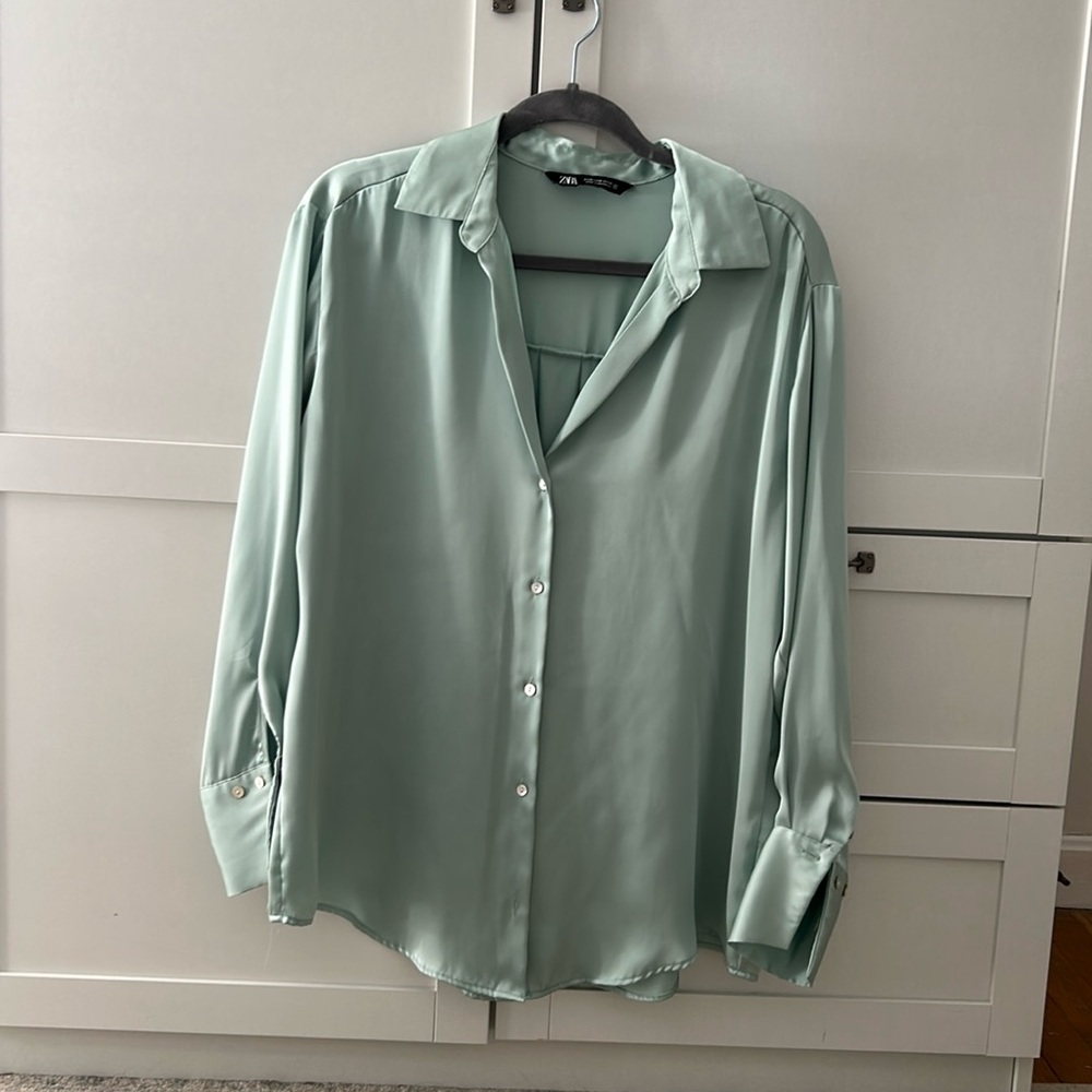 Satin Zara Blouse